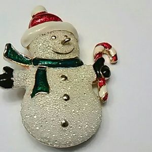 Snow man pendant
